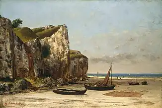 Plajă în Normandia, 1872-1875 - National Gallery of Art, Washington D.C.