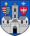 Stema oraşului Óbuda, folosită din 1991 de Primăria Óbuda-Békásmegyer (sectorul al III-lea din Budapesta).