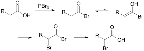 The Halogenarea Hell-Volhard-Zelinsky