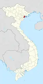 Locație provincială în Vietnam