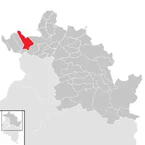 Poziția localității Hard