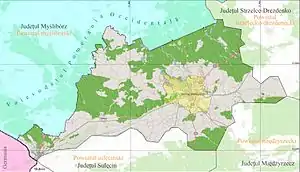 Gorzów Wielkopolski se află în Județul Gorzów