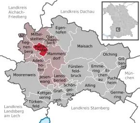 Poziția localității Hattenhofen