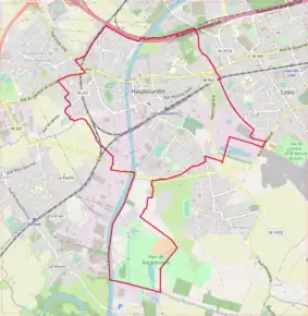 Poziția localității Haubourdin