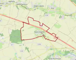 Poziția localității Haute-Avesnes