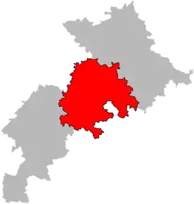 Arondismentul Muret în cadrul departamentului Haute-Garonne