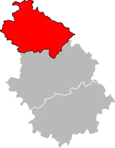 Arondismentul Saint-Dizier în cadrul departamentului Haute-Marne