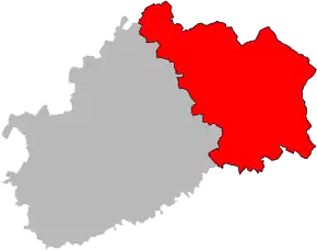 Arondismentul Lure în cadrul departamentului Haute-Saône