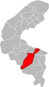 Poziția localității Cantonul Clamart