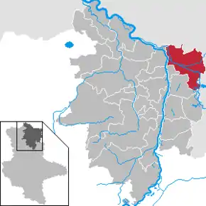 Poziția localității Havelberg