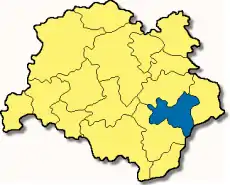 Poziția  Hebertshausen pe harta districtului Dachau