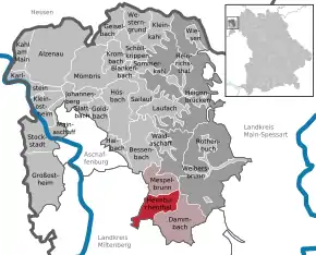 Poziția localității Heimbuchenthal
