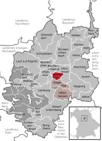 Poziția localității Henfenfeld