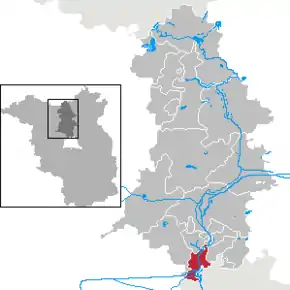 Poziția localității Hennigsdorf