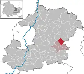 Poziția localității Hermsdorf