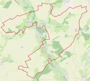 Poziția localității Hernicourt