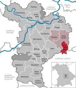 Poziția localității Herrngiersdorf