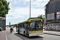 Autobuz Heuliez GX107 ca și cele folosite în Baia Mare.
