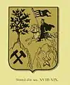 Stema orașului în secolele XVIII-XIX