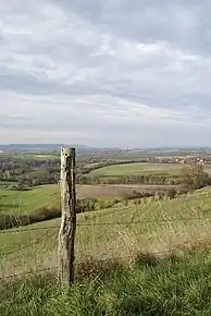 Peisaj cu panorama regiunii