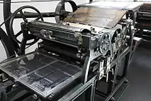 Presă de tipărit rapidă „Helbig & Müller”, Viena 1842