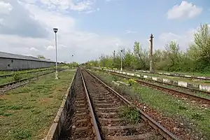 Calea ferată Ploiești–Urziceni la Ialomița