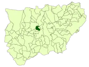 Poziția localității Ibros (Jaén)