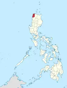 Poziția localității Ilocos Norte