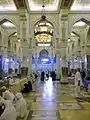 Interiorul moscheii.