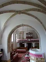 Interiorul Biserici Reformate