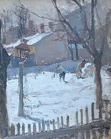 Iarna în mahala[ Ipolit Strâmbu ]