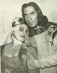 Irina Răchițeanu și Nicolae Brancomir în Judecata focului de Al. Adamescu.