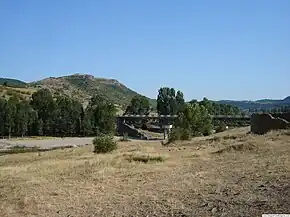 Podul de fier peste râul Krumovița