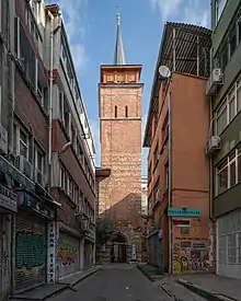 Minaretul geamiei, inițial campanila bisericii dominicane (1325)