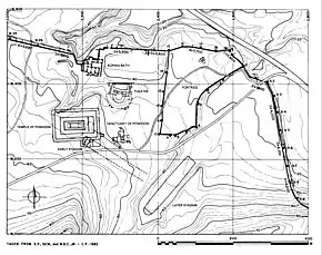 Poziția localității Isthmia