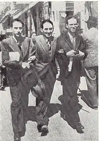 Eugen Jebeleanu, Anton Holban și Octav Șuluțiu, București, 1935