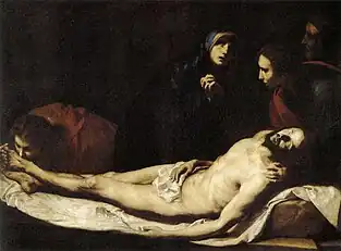 Pietà,  1633, Muzeul Thyssen-Bornemisza, Madrid.