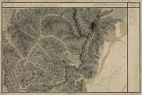 Holbav în Harta Iosefină a Transilvaniei, 1769-73(Click pentru imagine interactivă)