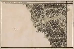 Boianu Mare pe Harta Iosefină a Transilvaniei, 1769-73