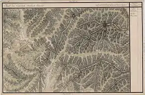 Lăpuș în Harta Iosefină a Transilvaniei, 1769-73
