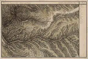 Agrij în Harta Iosefină a Transilvaniei, 1769-73