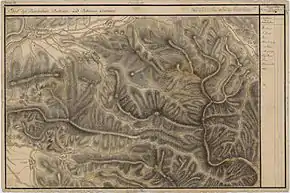 Mureșenii Bârgăului în Harta Iosefină a Transilvaniei, 1769-1773