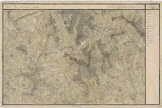 Logig pe Harta Iosefină a Transilvaniei,1769-73