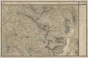 Sântu pe Harta Iosefină a Transilvaniei,1769-73