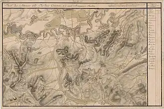 Noșlac pe Harta Iosefină a Transilvaniei, 1769-1773