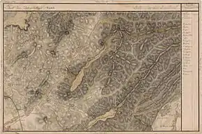 Odorheiu Secuiesc în Harta Iosefină a Transilvaniei, 1769-1773