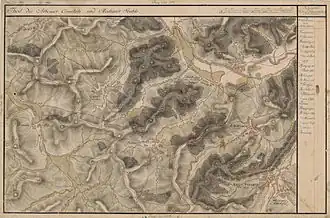 Șeica Mare în Harta Iosefină a Transilvaniei, 1769-1773.(Click pentru imagine interactivă)