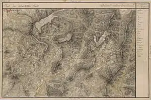 Odorheiu Secuiesc în Harta Iosefină a Transilvaniei, 1769-1773