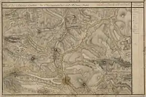 Mândra în Harta Iosefină a Transilvaniei, 1769- 1773