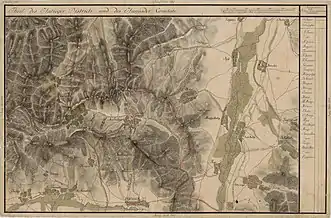 Izvoarele în Harta Iosefină a Transilvaniei, 1769-1773